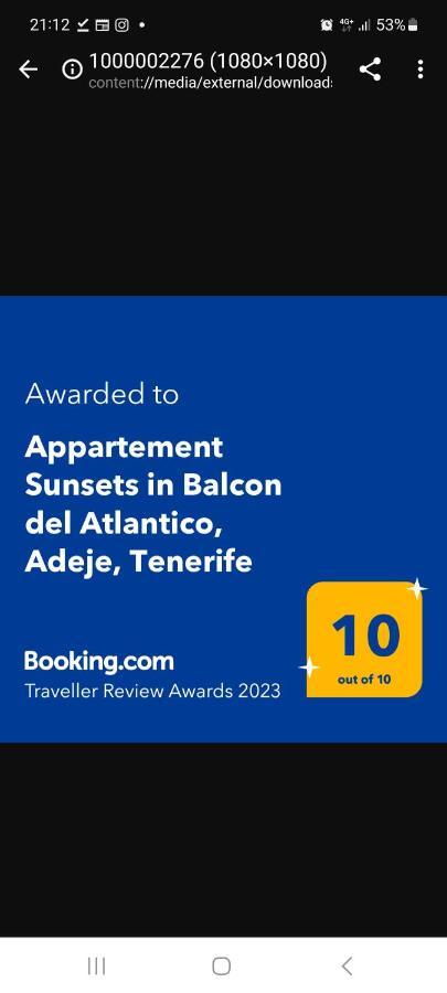 Appartement Sunsets In Balcon Del Atlantico, Adeje, Tenerife 阿德耶 外观 照片